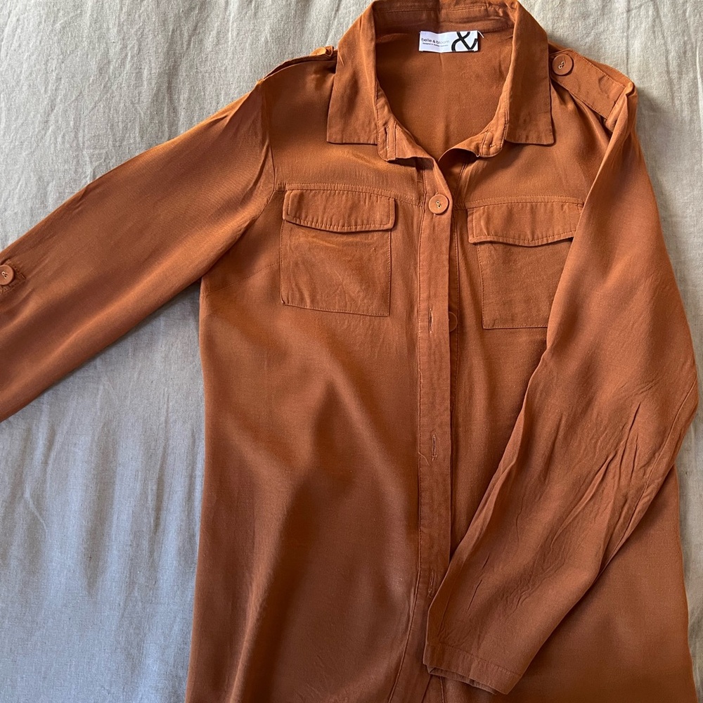 Women's Rust Blouse